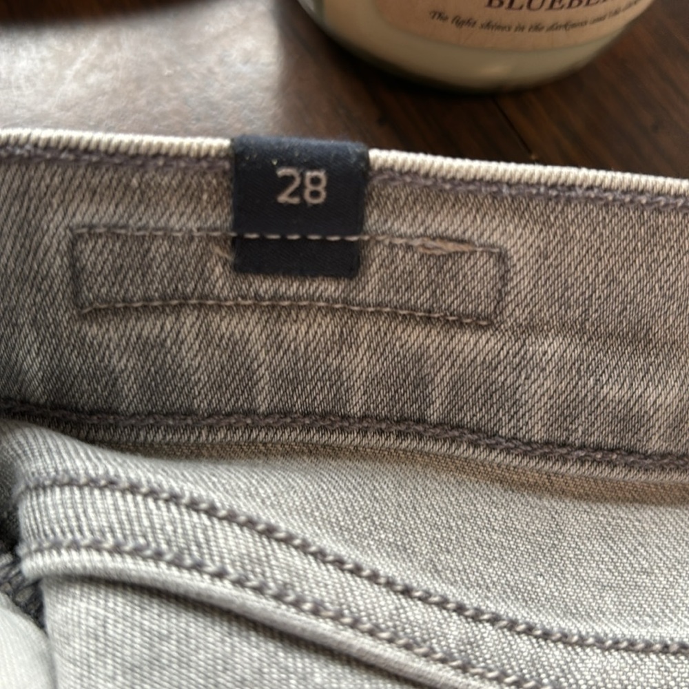 Citizens of Humanity Rocket Crop High Rise Skinny Grey Sz 28 Neutral Minimalist - Picture 10 of 13
